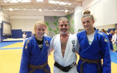 Verena Hiden und Lisa Tretnjak bei Judo-Junioren EM