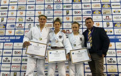 Europcup u18 Chania/Kreta – Diessl Tobis holt sensationell Gold, Verena Silber, Lisa Bronze…